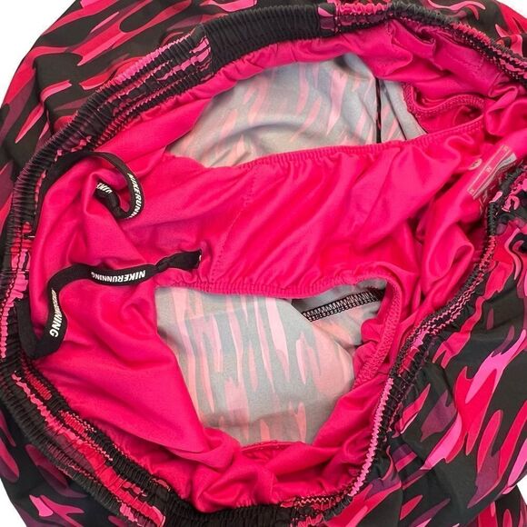 NIKE | Dri-Fit Tempo Pink and Black Zebra Print Running Shorts Sz.m - Picture 7 of 10